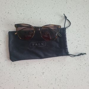 Raen Norie Unisex Sunglasses Brindle Tortoise